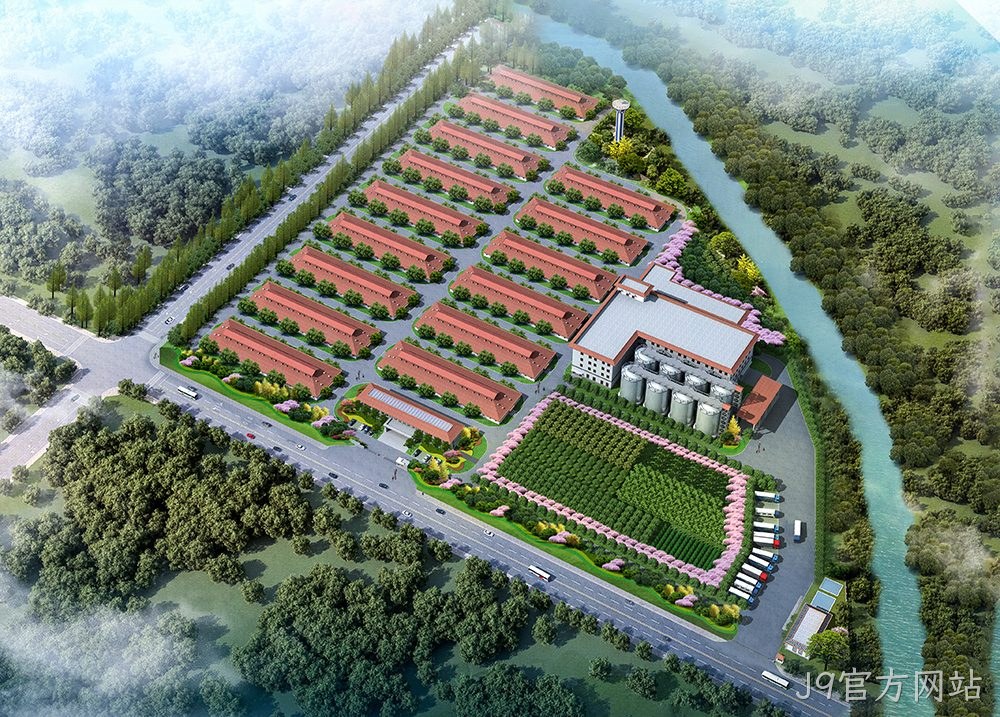 陕西J9官方网站生物科技园效果图