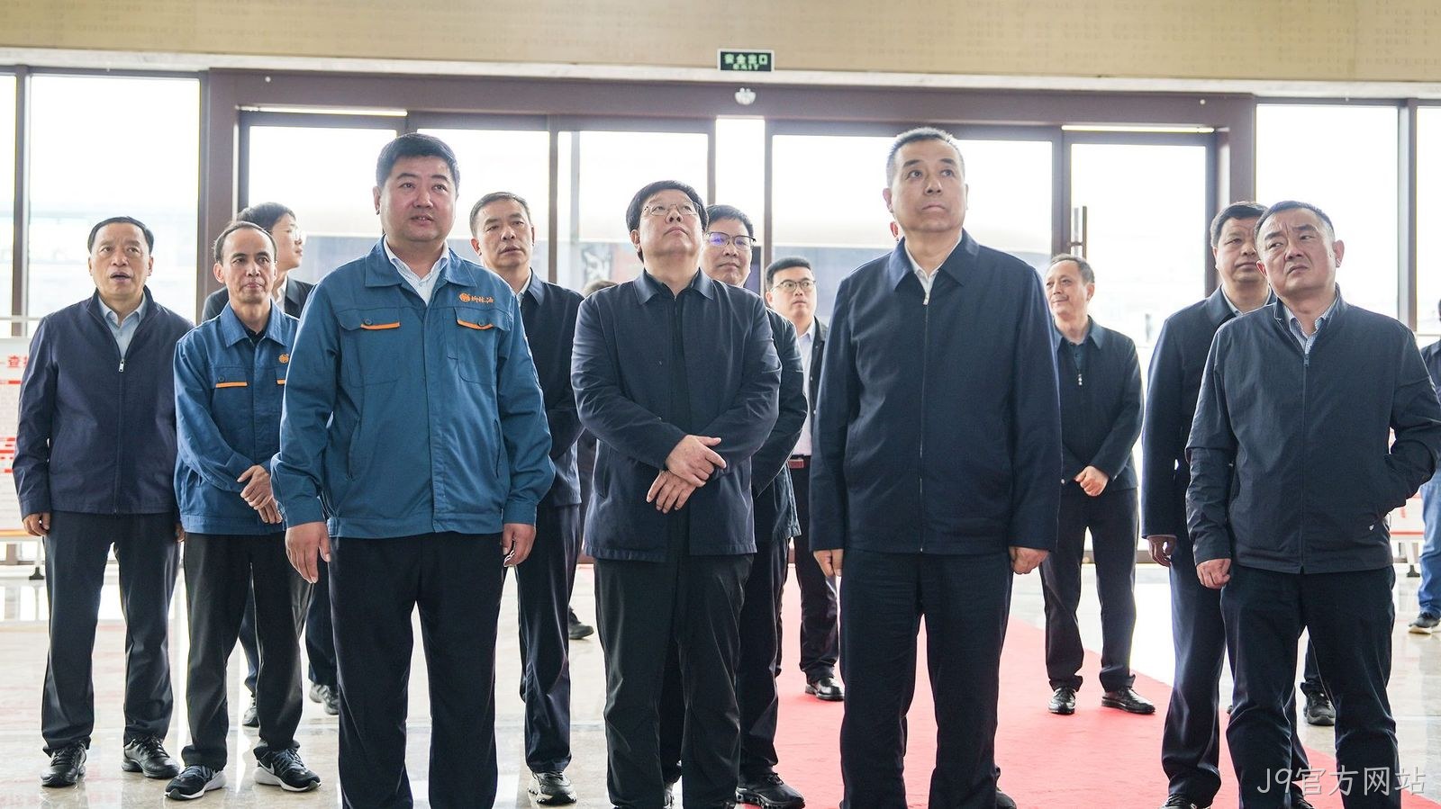 商洛市政协主席王宁岗一行莅临J9官方网站考察指导